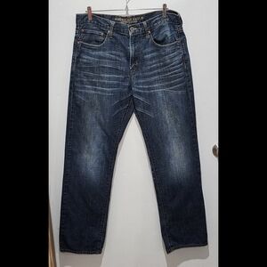 American Eagle Outfitters Mens Relaxed Straight Jeans 34x34 (36x33)